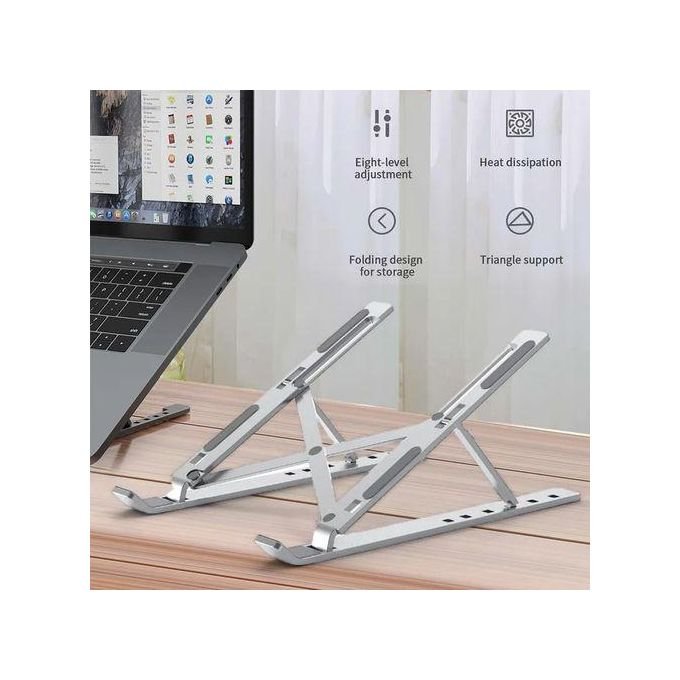 Foldable Aluminum Laptop Stand