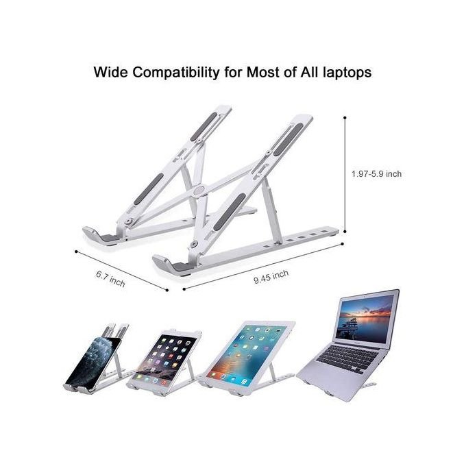 Foldable Aluminum Laptop Stand
